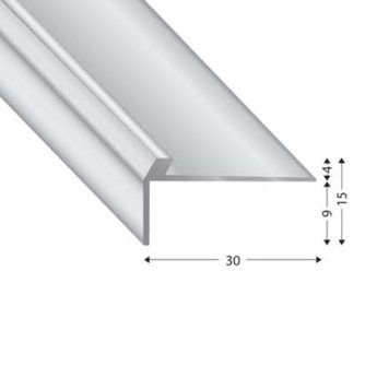 PROFIL STEP V=3 MM 270 CM SREBRNI