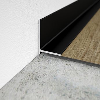 PROFIL ZAVRŠNI SL16X2 ALU BLACK C35