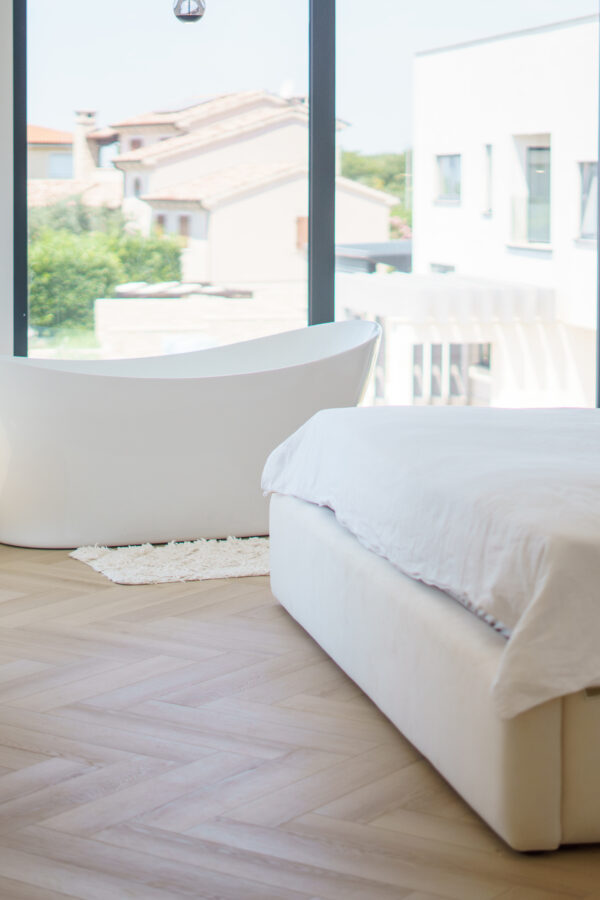 Villa Olea Vista – riblja kost od vinila u kući za odmor